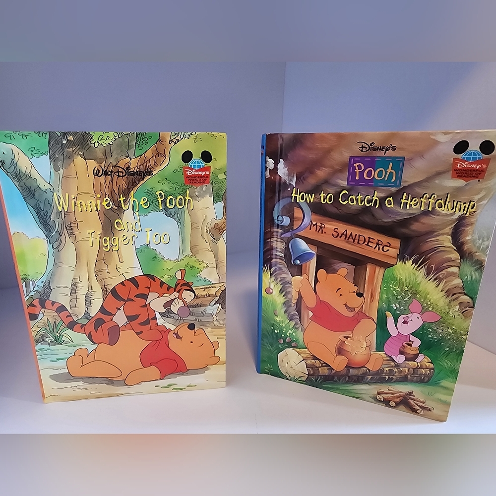 Disney Winnie the Pooh and Tigger Book Set
